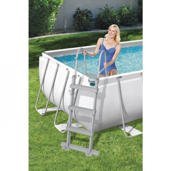 Piscina con telaio power steel - immagine 7