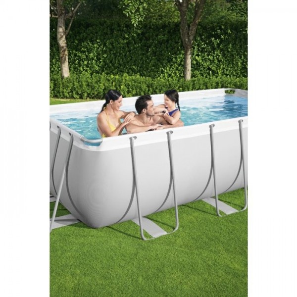 Piscina con telaio power steel - immagine 3